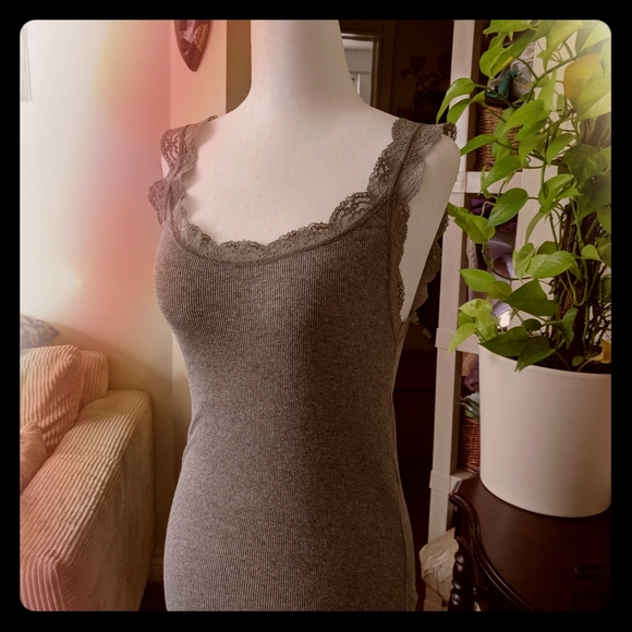 Medium Hollister Lace Spaghetti Strap - Picture 1 of 4